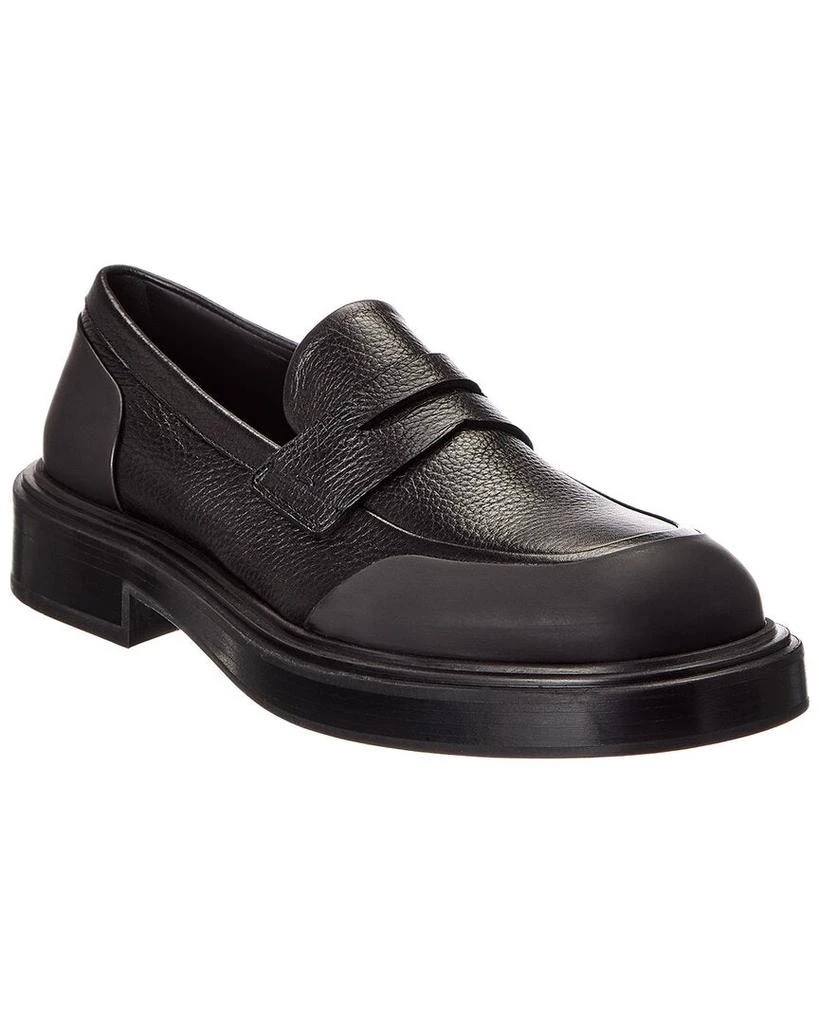Salvatore Ferragamo Ferragamo Dry Leather Penny Loafer 1