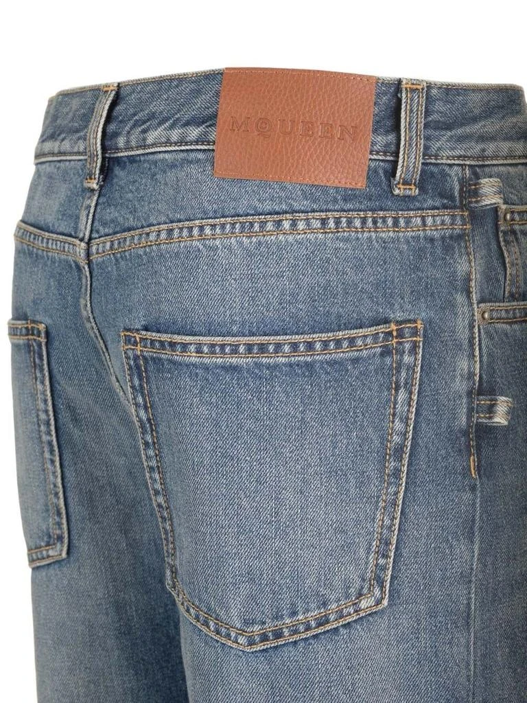 Alexander McQueen Alexander McQueen Baggy Tied Jeans 5