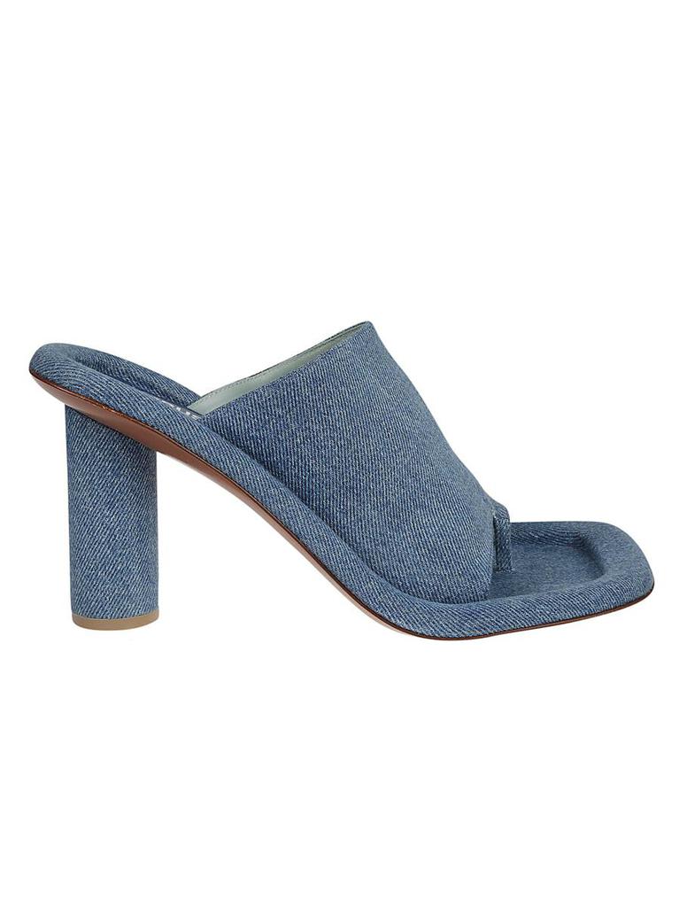 サンダル AMBUSH SLIPPER (BMIC001F22LEA001 1000) Ambush Quilted leather slide sandals for Men - Black in UAE