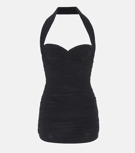 Norma Kamali Bill Mio ruched swimsuit 1