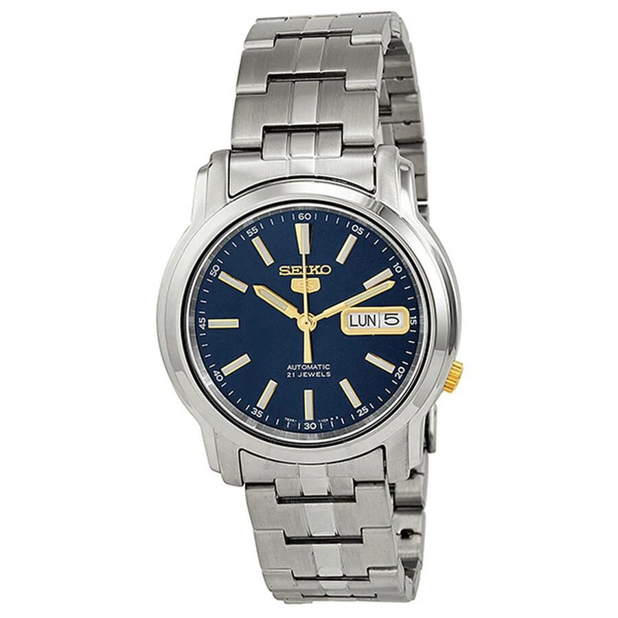 Seiko Blue Dial Stainless Steel Men's Watch SNKL79 1
