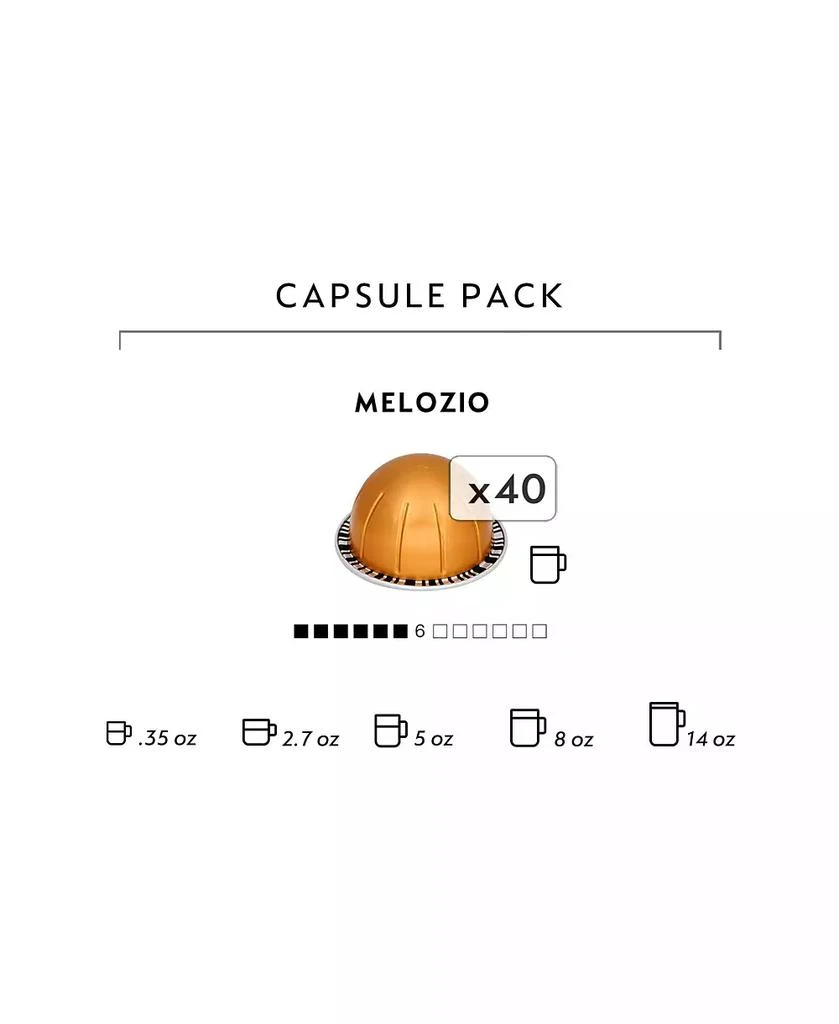 Nespresso VertuoLine Melozio, 40 Capsules 5