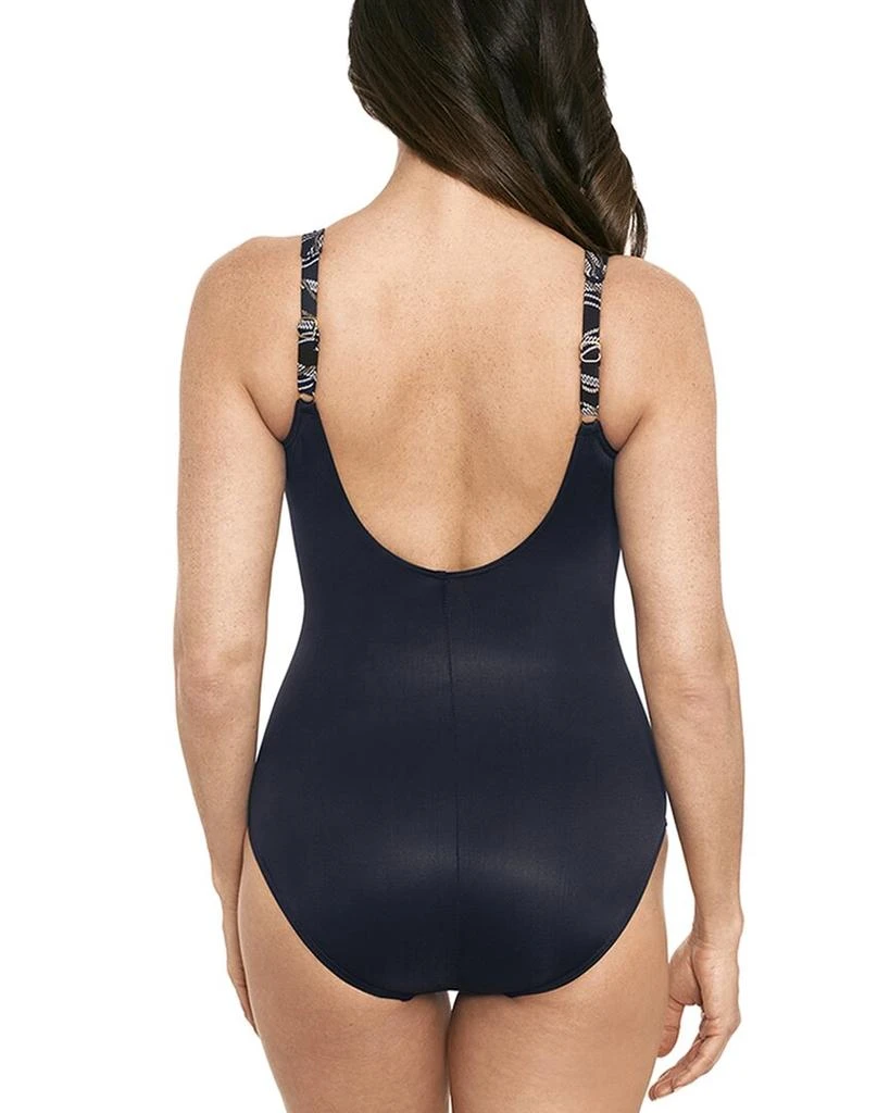 Miraclesuit Linked In Colorblock Oceanus One-Piece 2