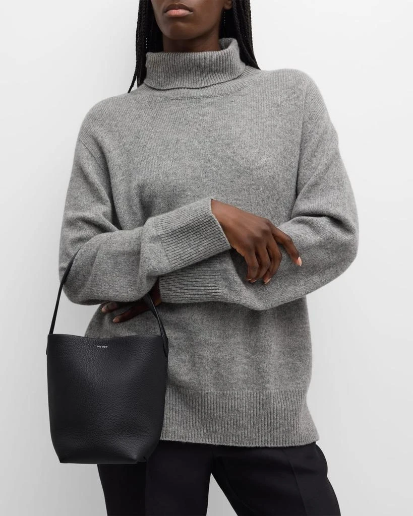 THE ROW N/S Park Tote Small in Lux Grained Calfksin 3