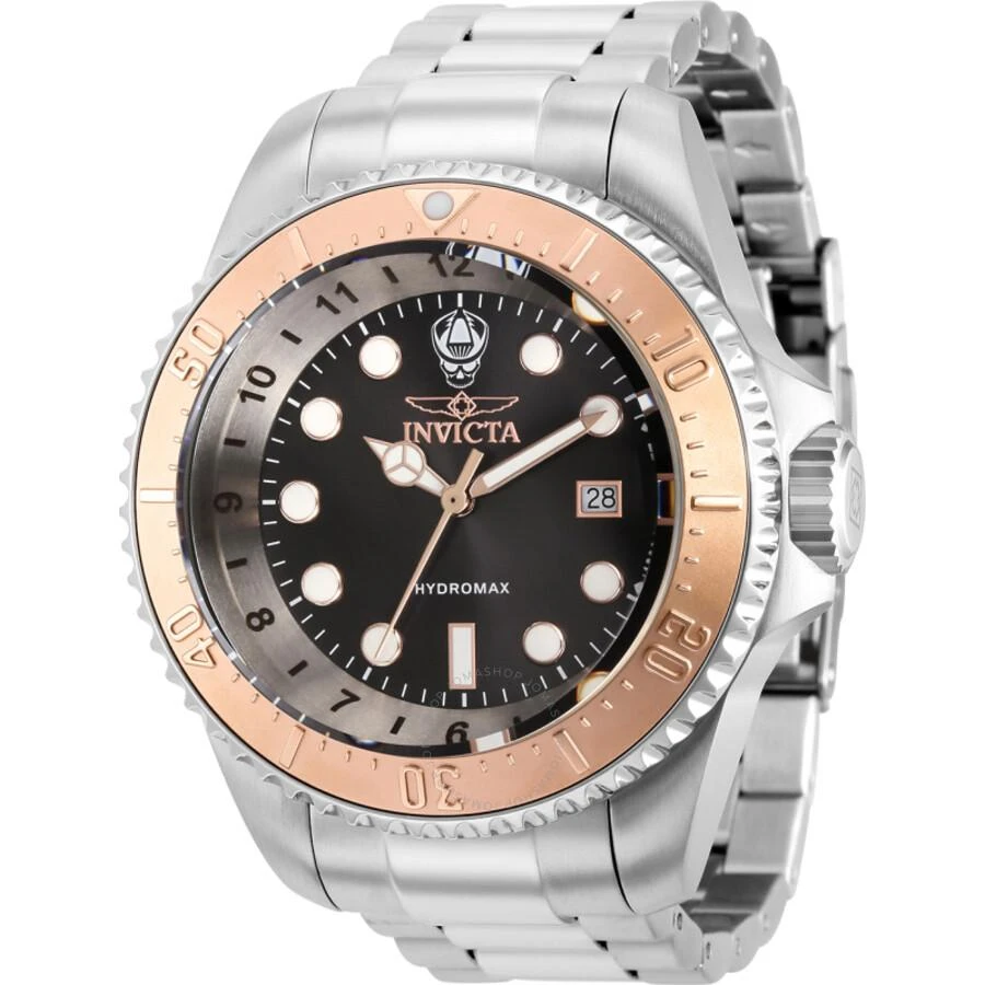 Invicta Hydromax Quartz Black Dial Men's Watch 38017 1