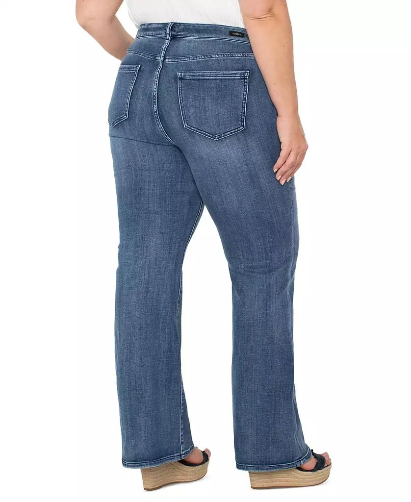 Liverpool Liverpool Plus Size Hannah Mid-Rise Flared Denim Pants 2