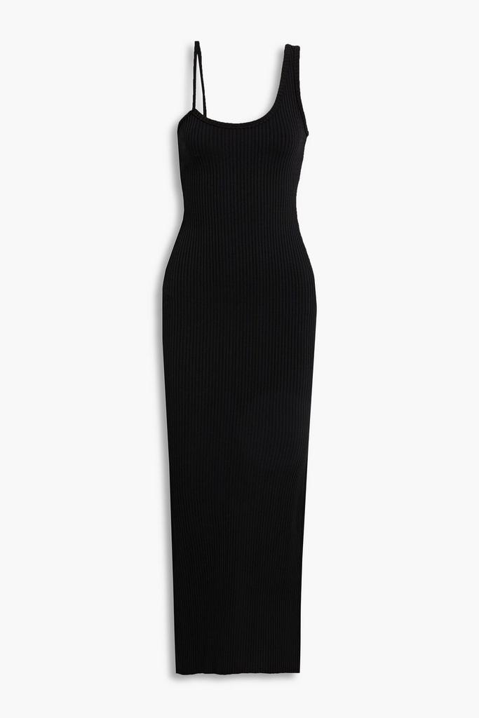 Bec & Bridge Anastasia ribbed-knit maxi dress
