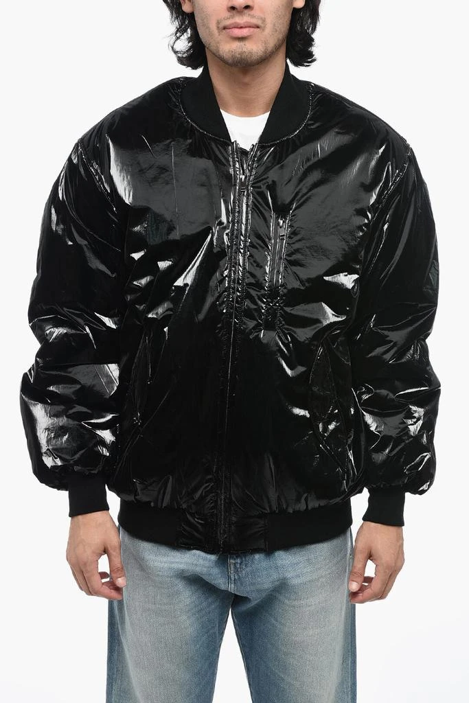 Isabel Marant Shiny Fabric DONNY Puff Bomber 1