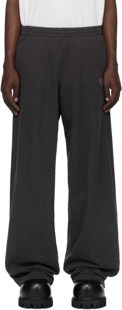 パンツ Balenciaga Large Elastic Pants Balenciaga Elastic Sweatpant in Black & White | FWRD