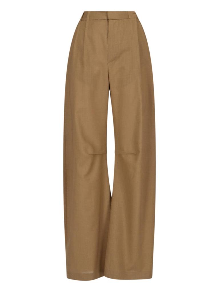 MM6 Straight Trousers – Brown