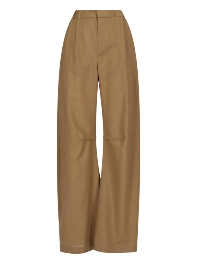 MM6 Straight Trousers – Brown 1