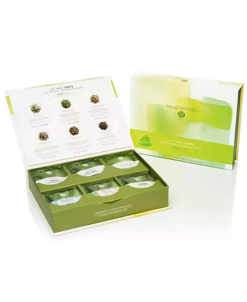 Palais des Thés Green Teas Gift Box Set, 36 Piece 1