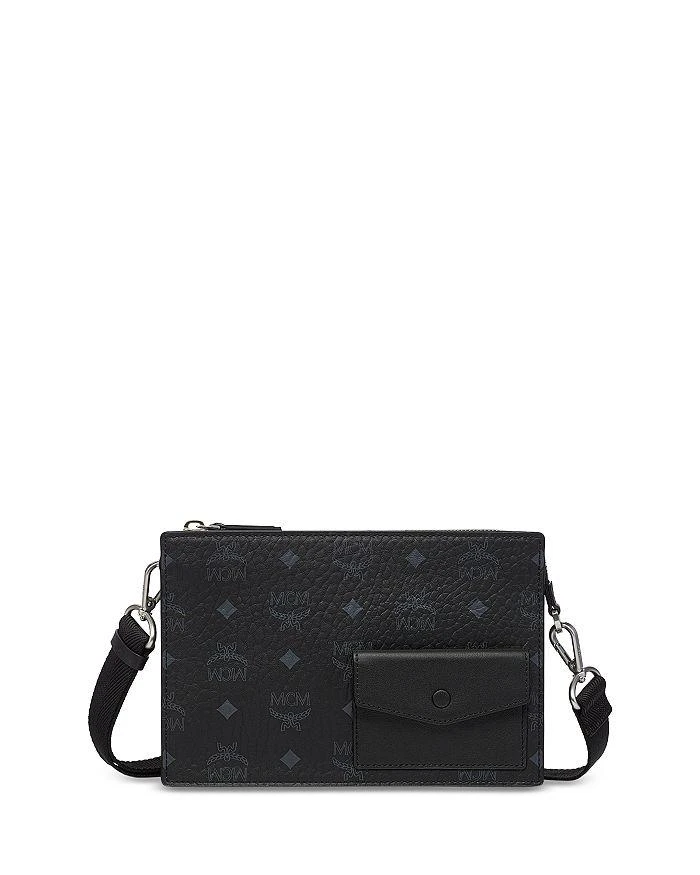 Aren VI Standing Crossbody Pouch in Visetos