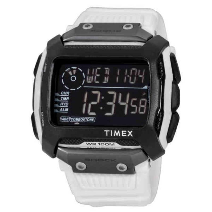 Timex Digital Command Alarm Chronograph Quartz Black Dial Men's Watch TW5M18400
