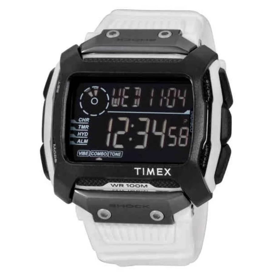 Timex Digital Command Alarm Chronograph Quartz Black Dial Men's Watch TW5M18400 1