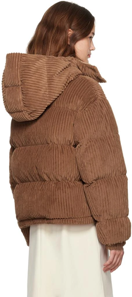 Moncler Brown Daos Down Jacket 3