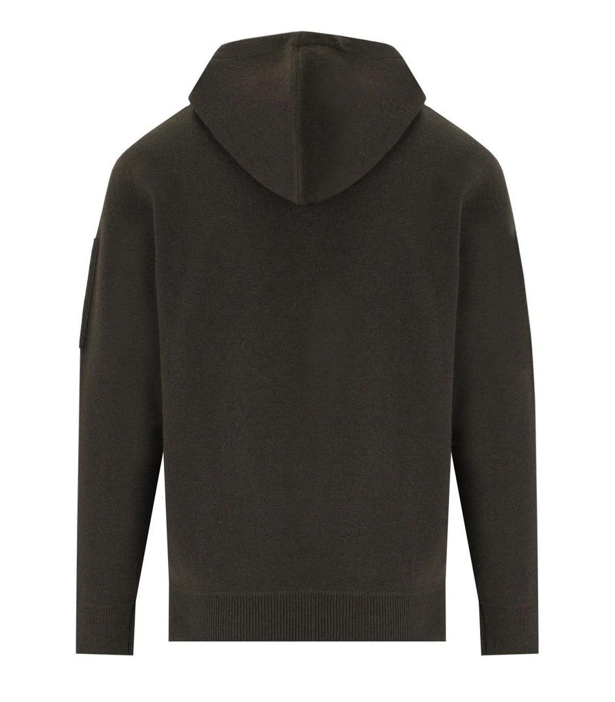 C.P. Company C.P. Company Lens-Detailed Hooded Drawstring Jumper 2