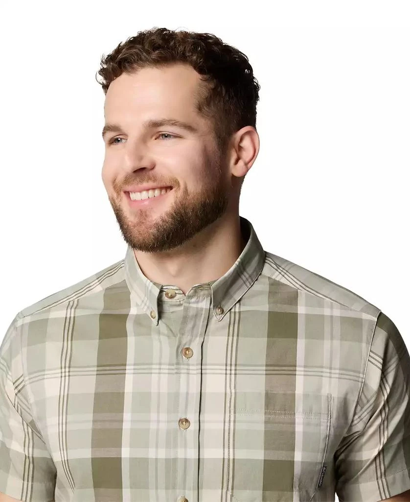 Columbia Men's Rapid Rivers Short Sleeve Plaid Shirt 6