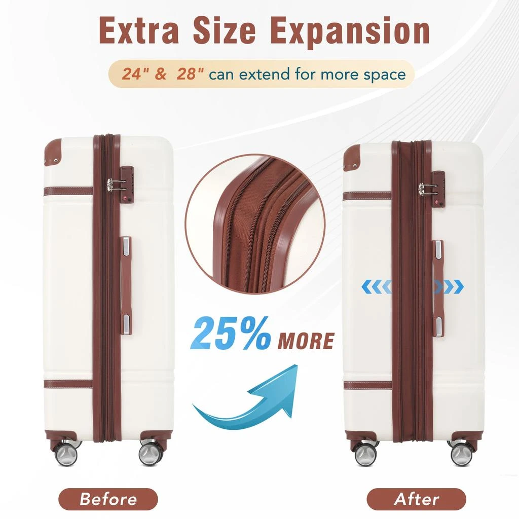 Simplie Fun Simplie Fun Samsonite Hardshell Spinner Suitcase Sets: 20" + 28 4