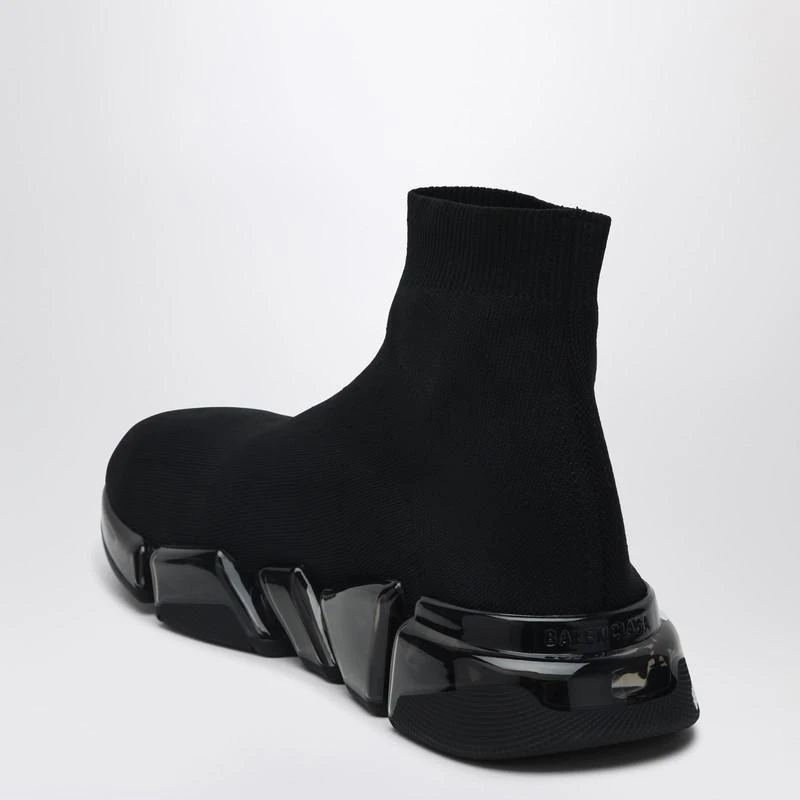 Balenciaga Speed 2.0 Full Clear Sole Graffiti black/white sneaker 4