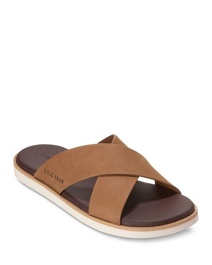 Cole Haan Men's Nantucket Cross Strap Slide Sandals 5