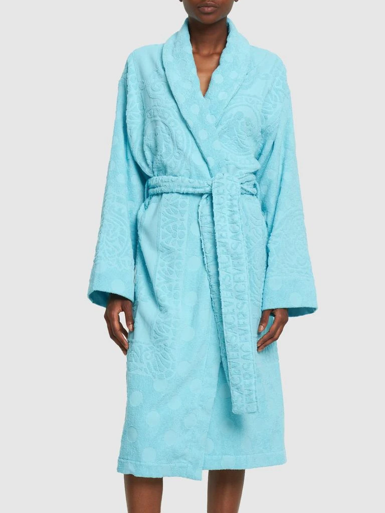 Versace Versace On Repeat Long Bathrobe 2