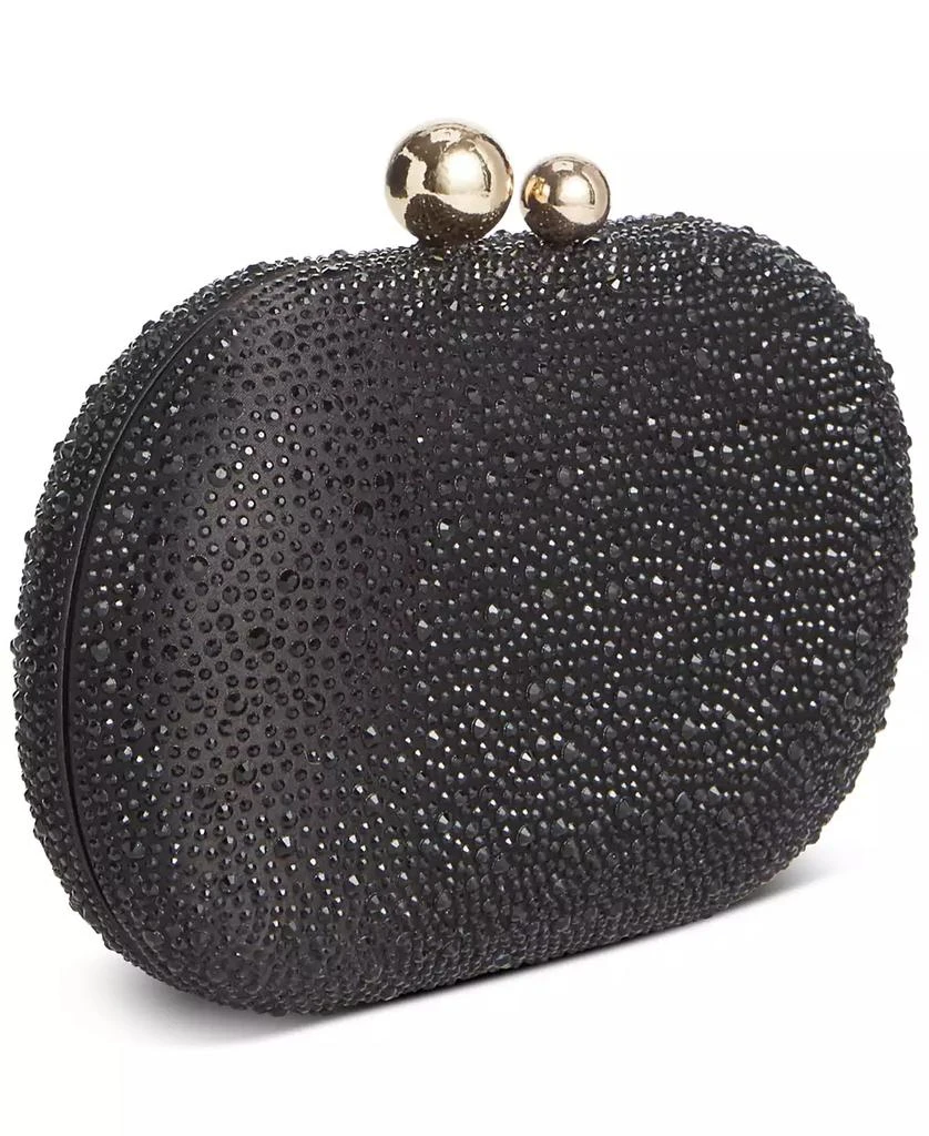 INC International Satin Microstone Small Clutch, Created for Macy's 4