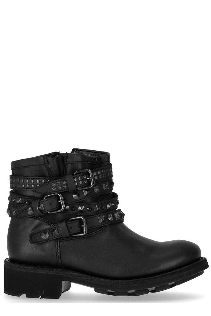Ash Ash Studded Zipped Ankle Boots 1