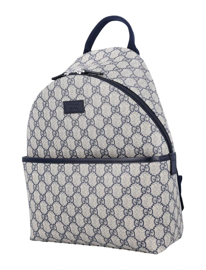 Gucci Gucci Kids Logo Patch Zip-Up Backpack 4