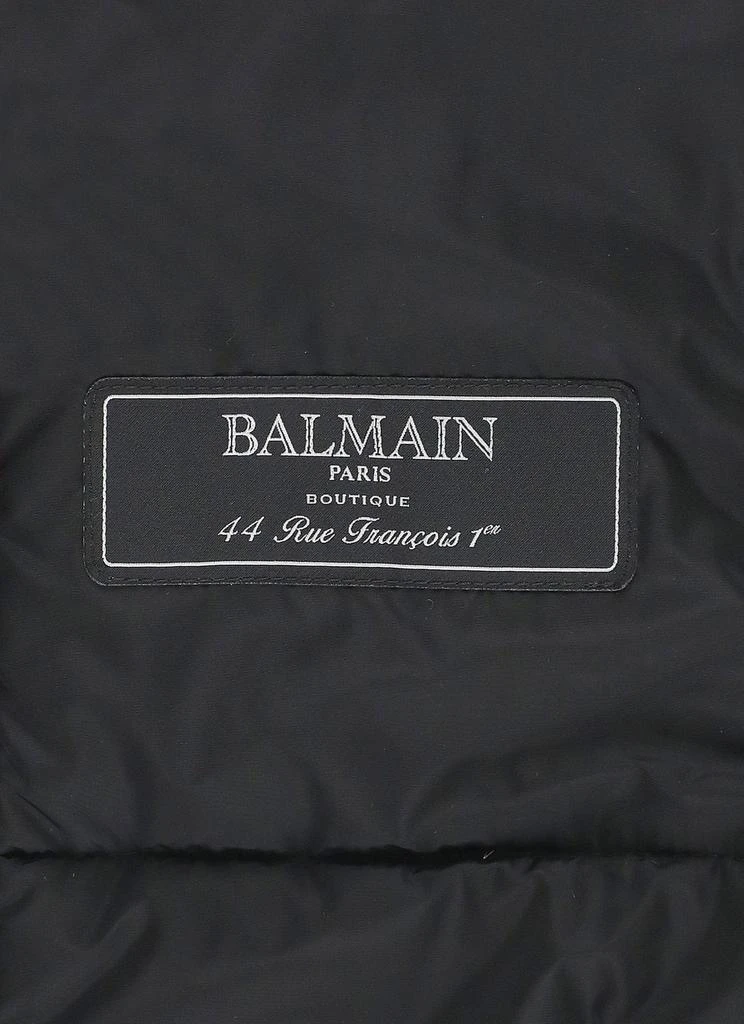 Balmain Balmain Kids Hooded Quilted Puffer Jacket 3