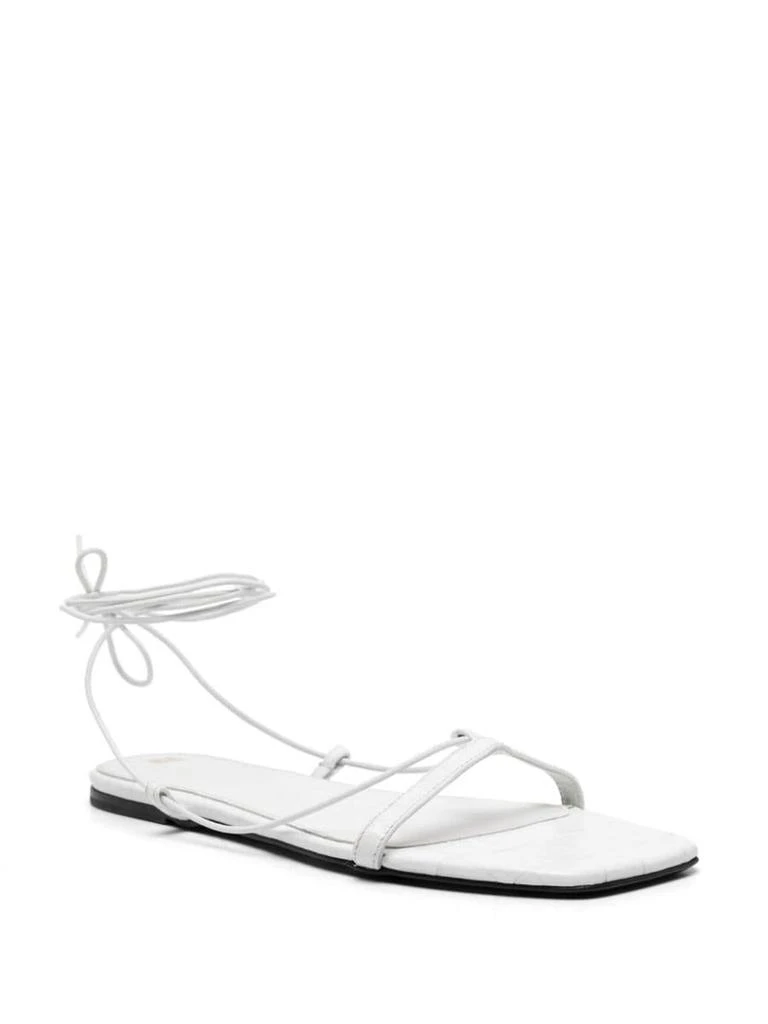 Totême TOTEME Leather Flat Sandals 2