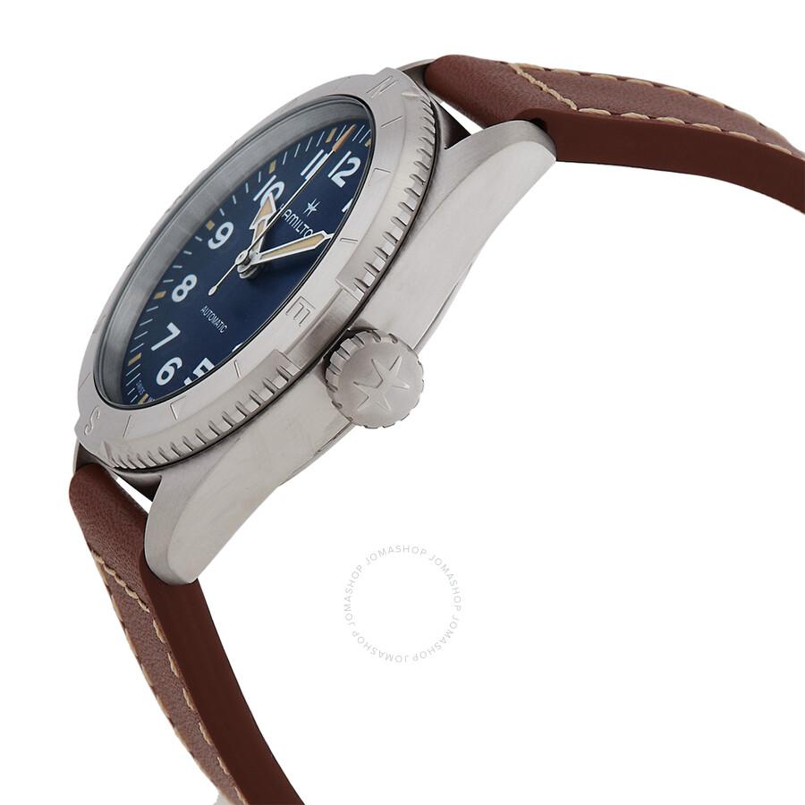 Hamilton Khaki Field Expedition Automatic Blue Dial Men's Watch H70225540