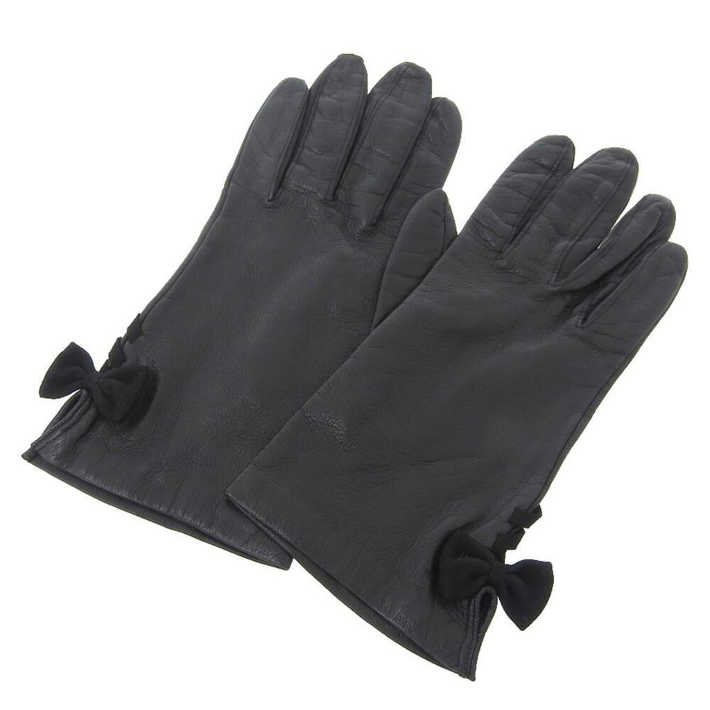 Bally Leather Warm Gloves (Pre-Owned)