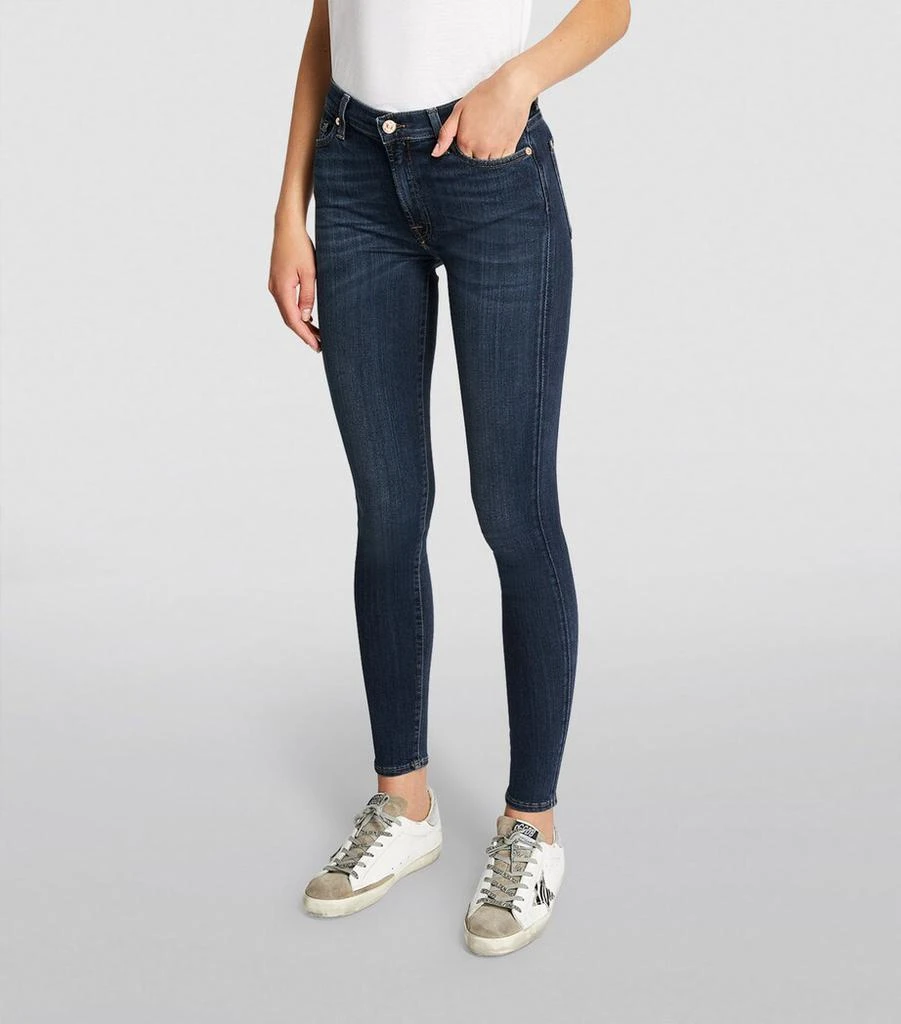 7 For All Mankind Slim Illusion Luxe Skinny Jeans 3