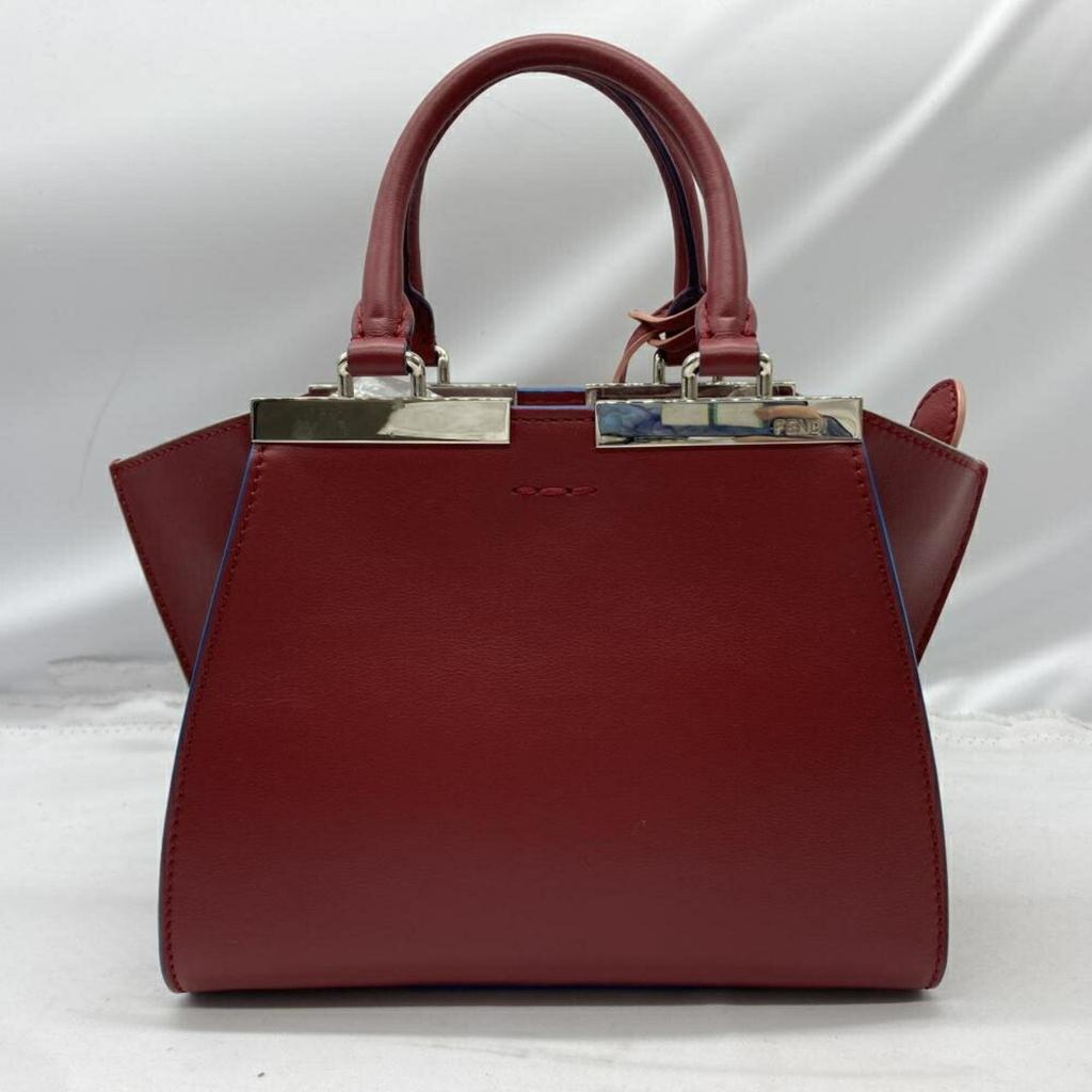 Fendi Fendi FF Plaque Foldover-Top Shoulder Bag - Bags