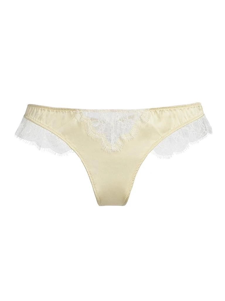 Kiki De Montparnasse Lace Inset Thong 1