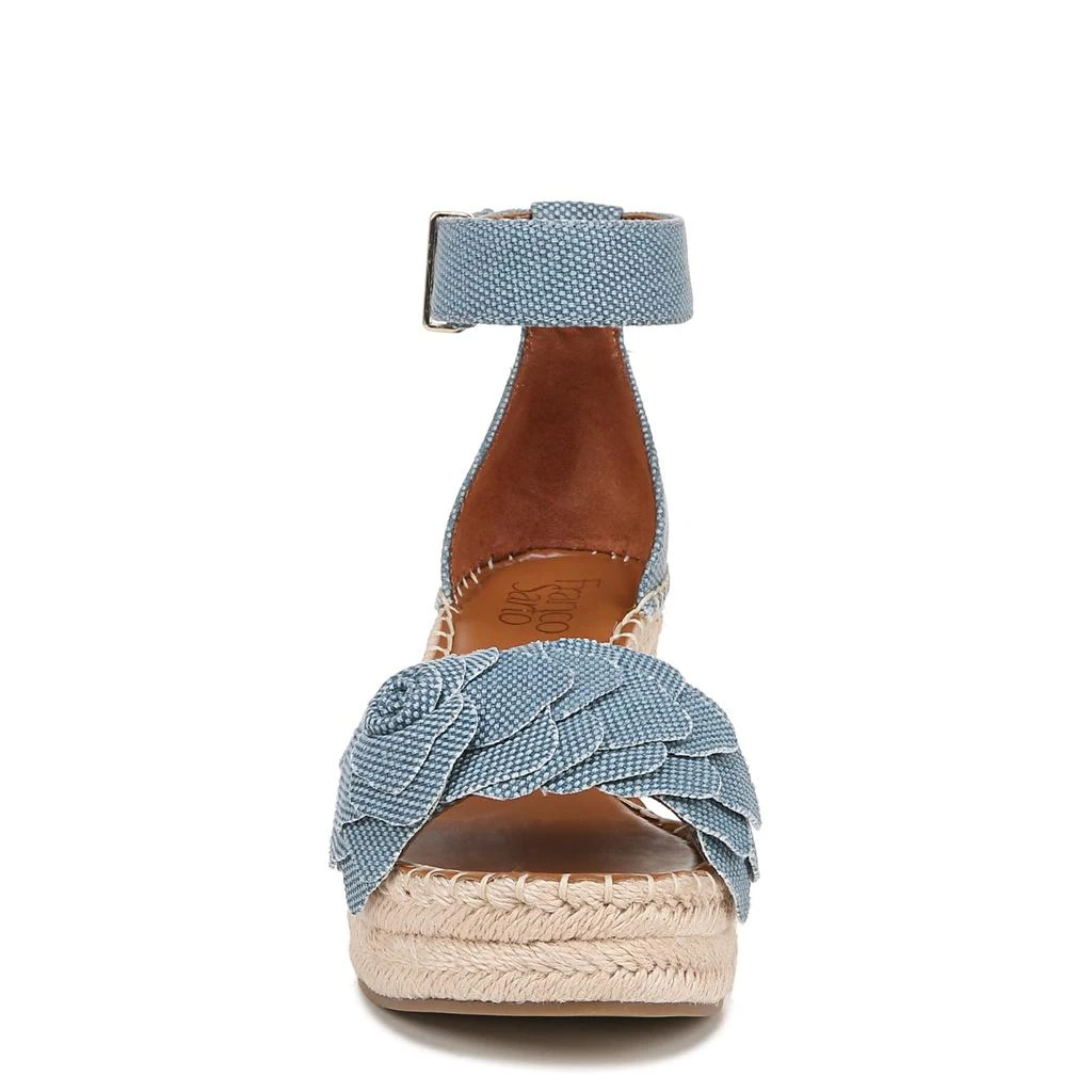 Franco Sarto Clemens Jute Wrapped Espadrille Wedge Heel Sandals 5