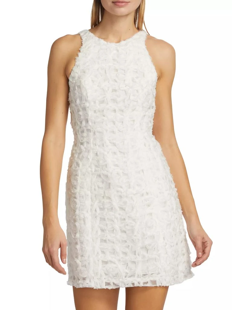 Aje Quintette Textured Minidress 3