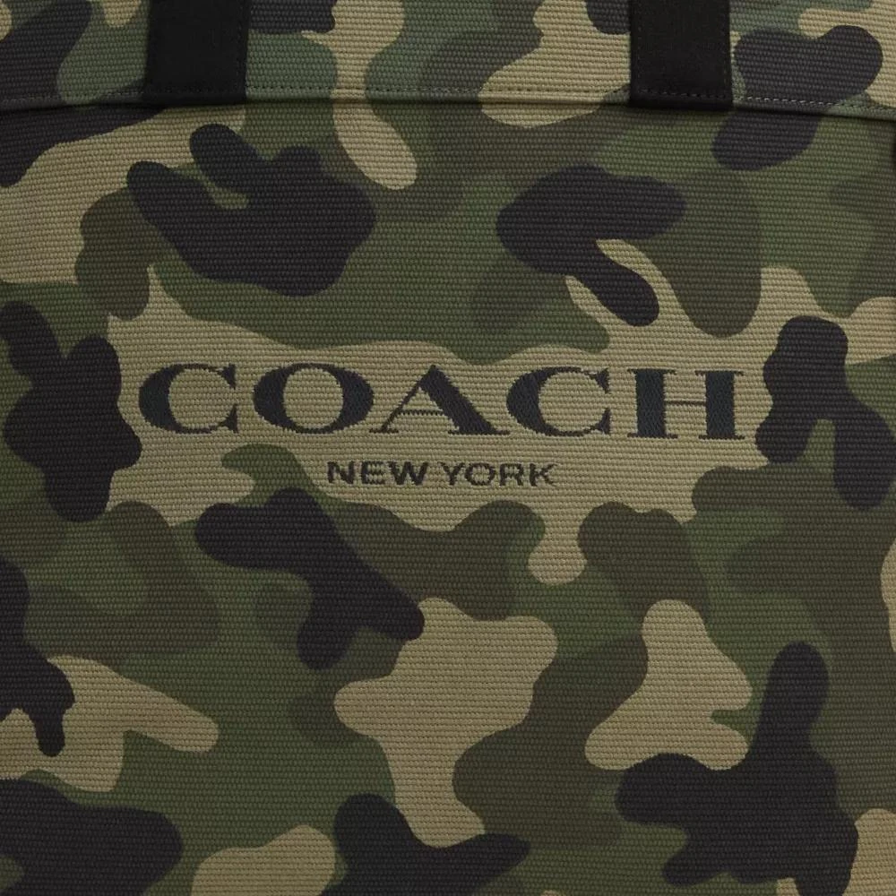 Coach Tote Bag 38 With Camo Print 7