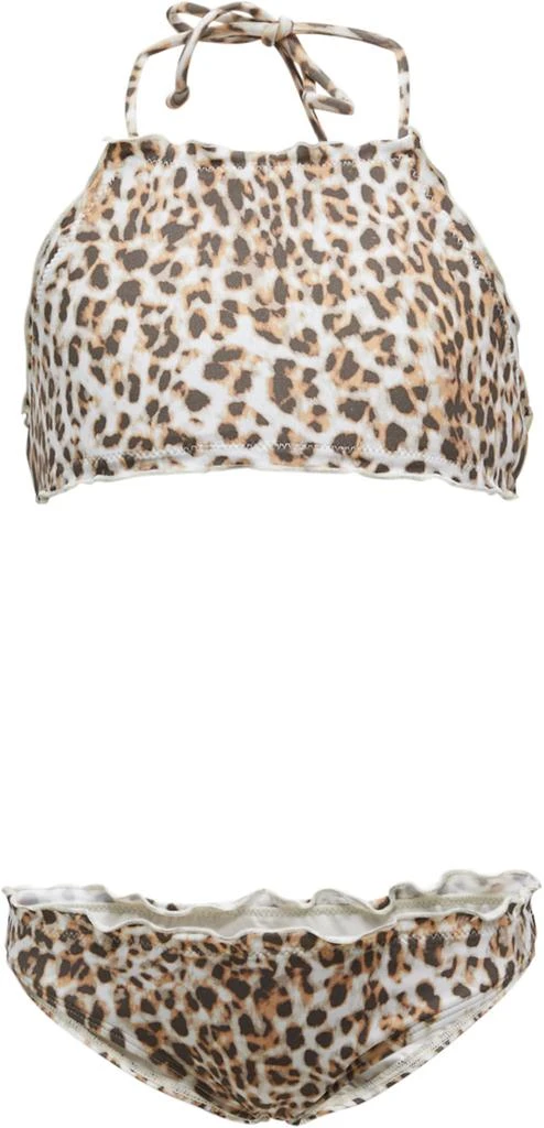 O
Neill Leo Ruffle Edge Hi-Neck Set Swimwear - Girls