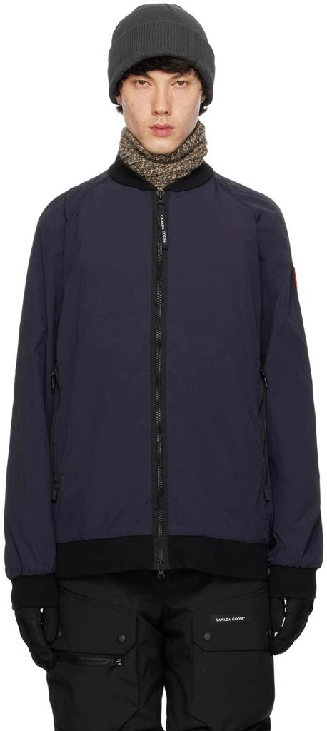 Canada Goose Navy Faber Bomber Jacket 1