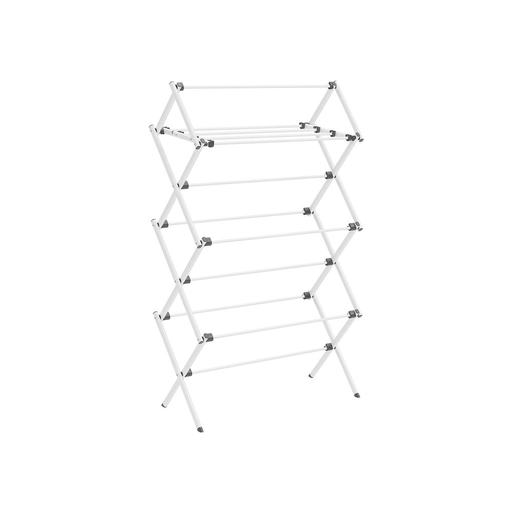 BreeBe Foldable Clothes Drying Rack White