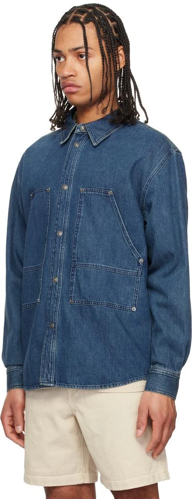 Isabel Marant Blue Owenn Denim Shirt 4