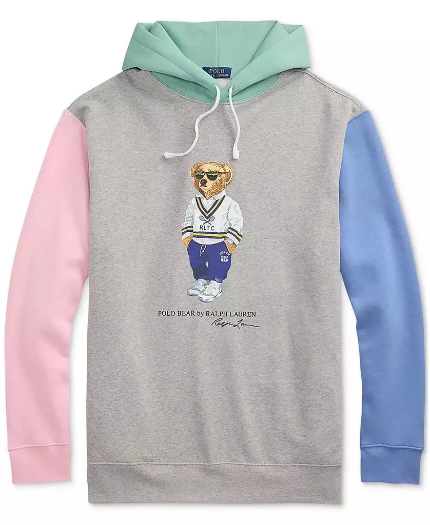 Ralph Lauren Men's Big & Tall Polo Bear Fleece Hoodie 5