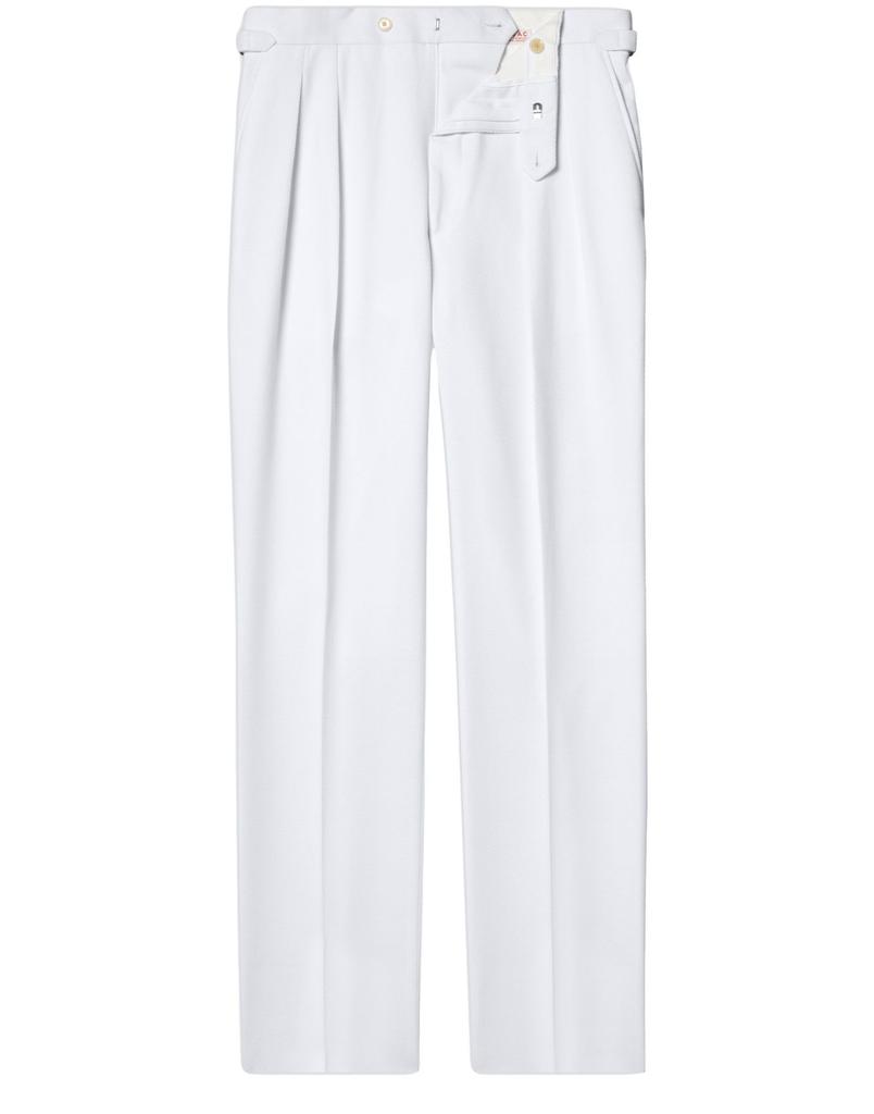 Fursac Wool and cotton pants with darts