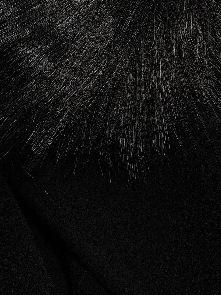 Mercer Collective Madison Fur Collar Maxi Wool Coat 8