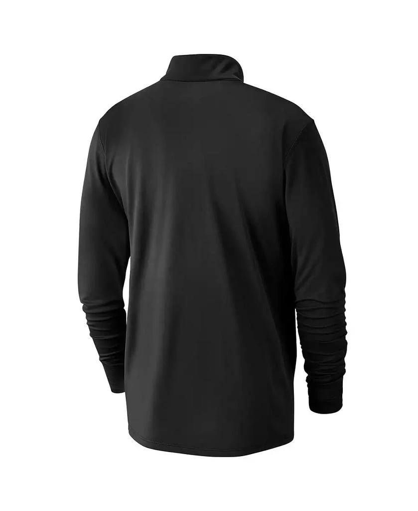NIKE Men's Black Chicago Bulls 2024/25 Courtside Performance Half-Zip Top 3
