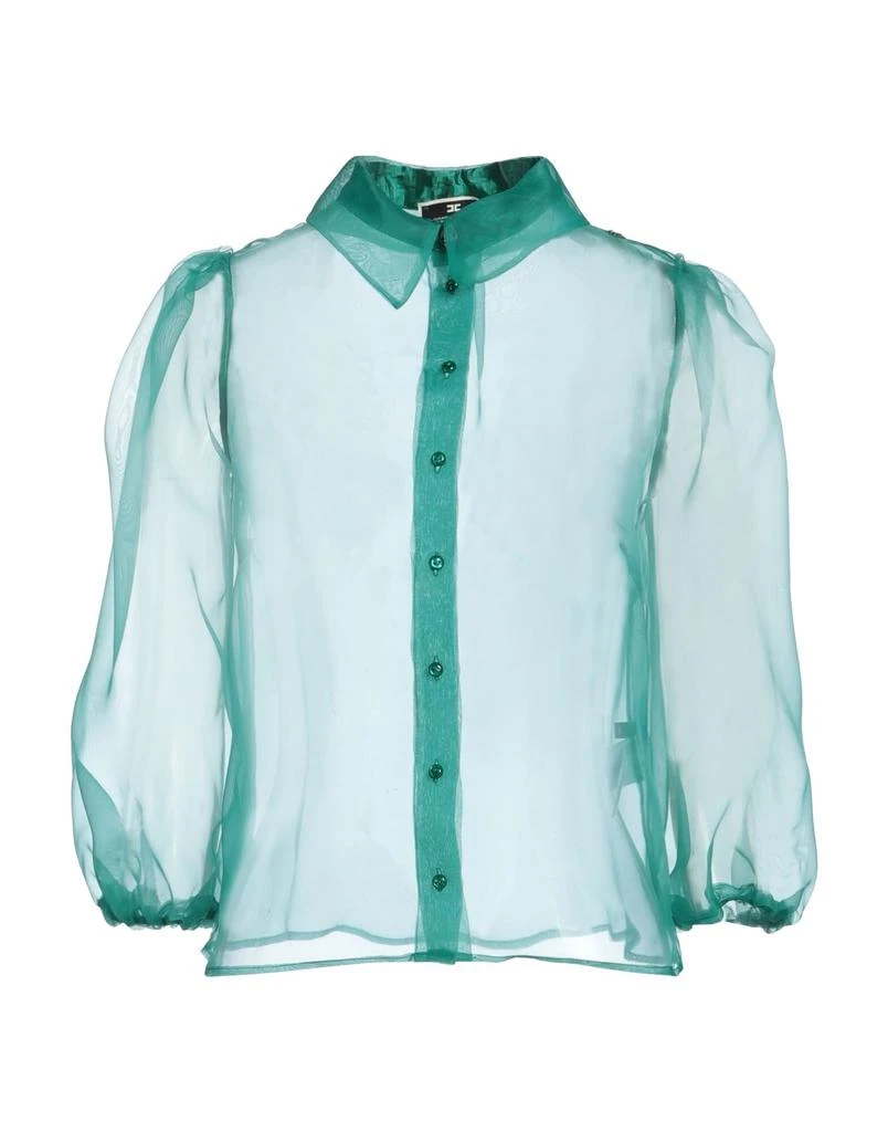 ELISABETTA FRANCHI Solid color shirts 
blouses