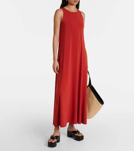 Max Mara Supremo jersey crêpe maxi dress 6