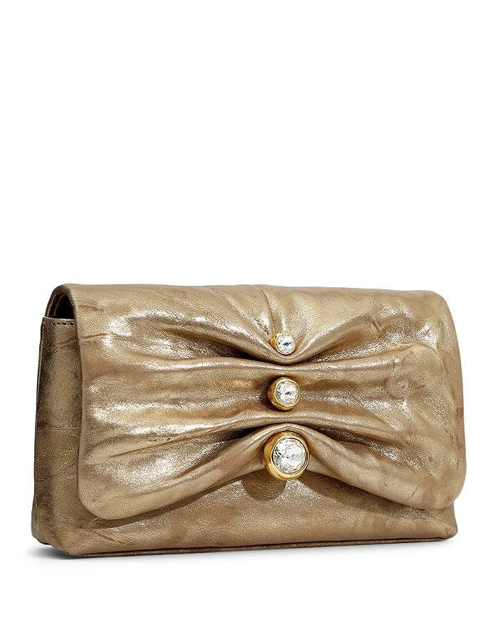 Alexis Bittar Ruched Crystal Crossbody 5